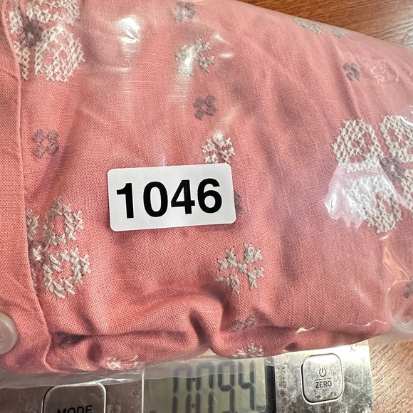 Torrid Linen Eyelet Tunic Embroidered Size XL Square Neck Flutter Boho Hippie - Picture 15 of 15